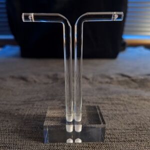 Clear Acrylic Earring Display Stand NIP